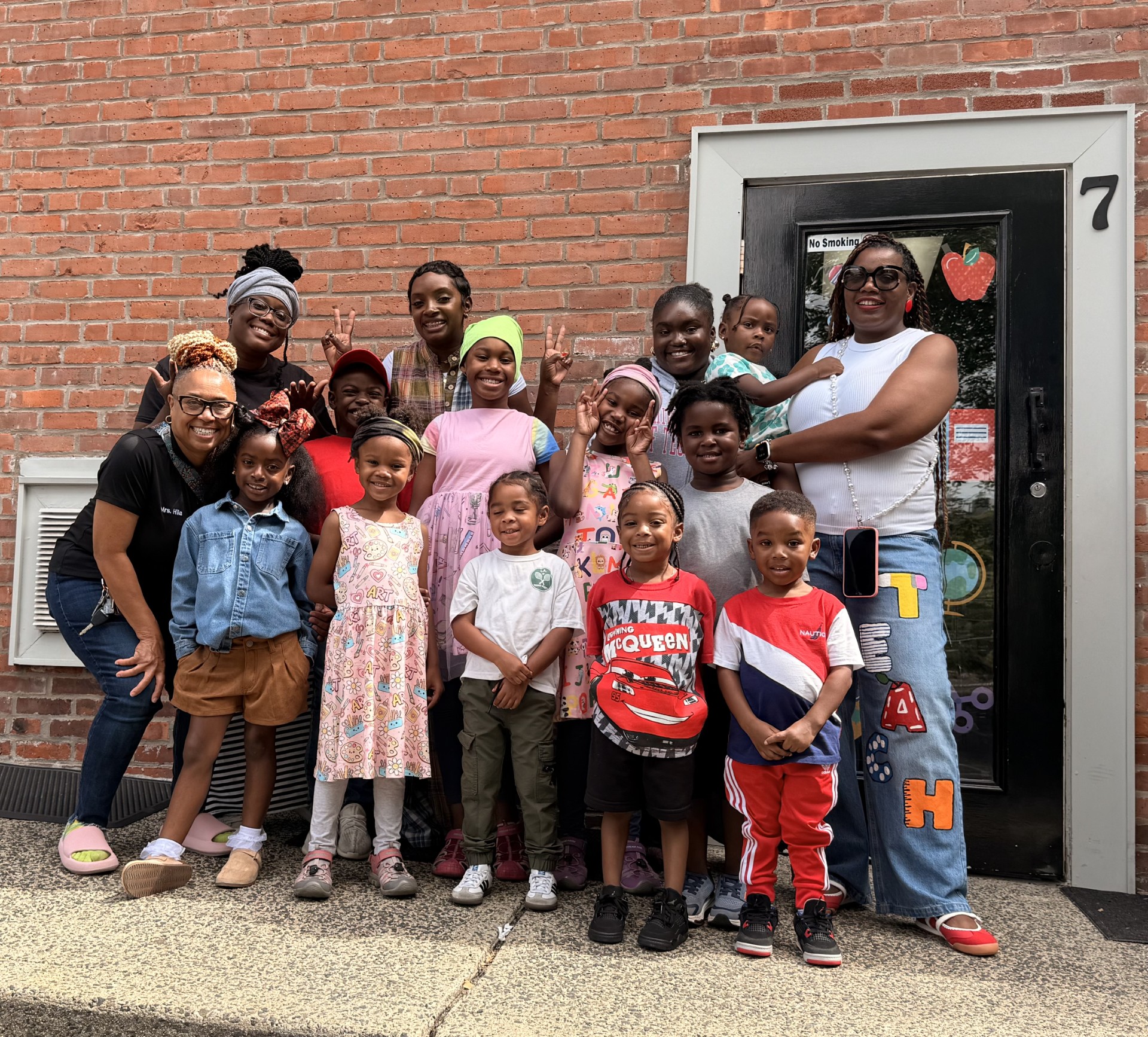 Children learning at Upon This Rock A+ Academy